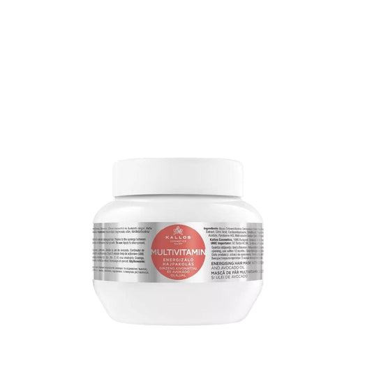 Masque capillaire multivitaminé Kallos Cosmetics - 275 ml Soin nourrissant pour cheveux abîmés