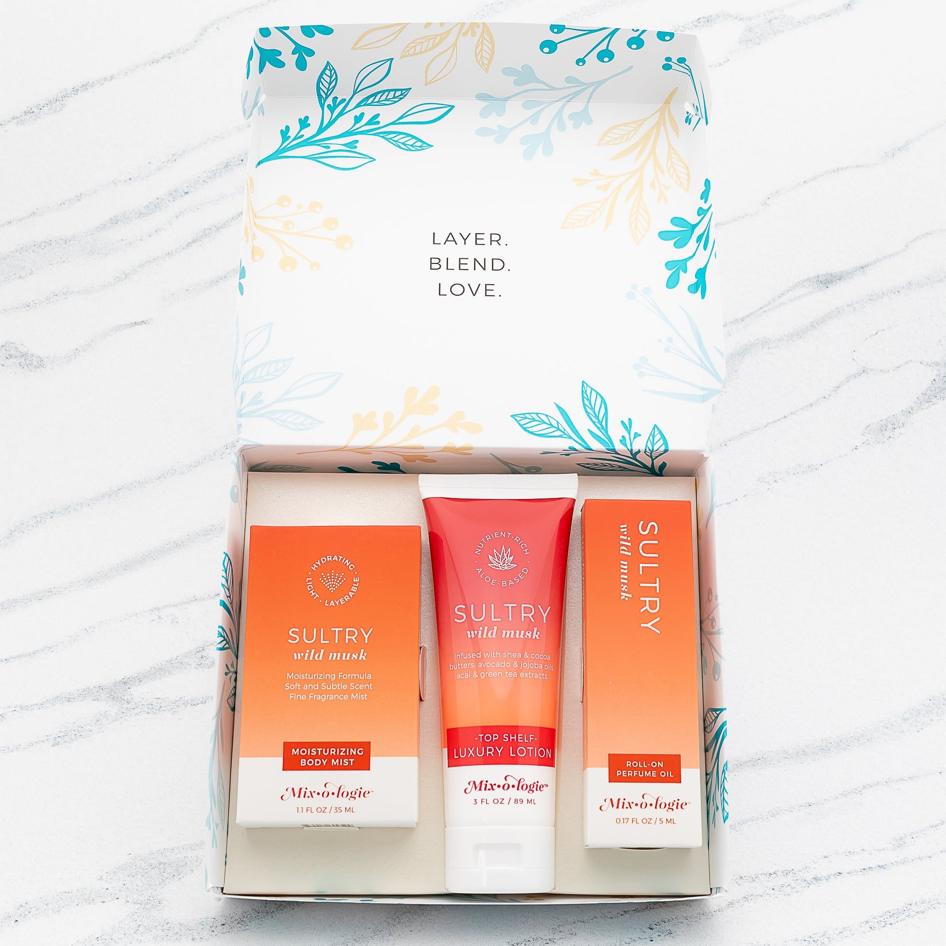 Sultry (Wild Musk) | Gift Set Trio Box Gift Set MIXOLOGIE