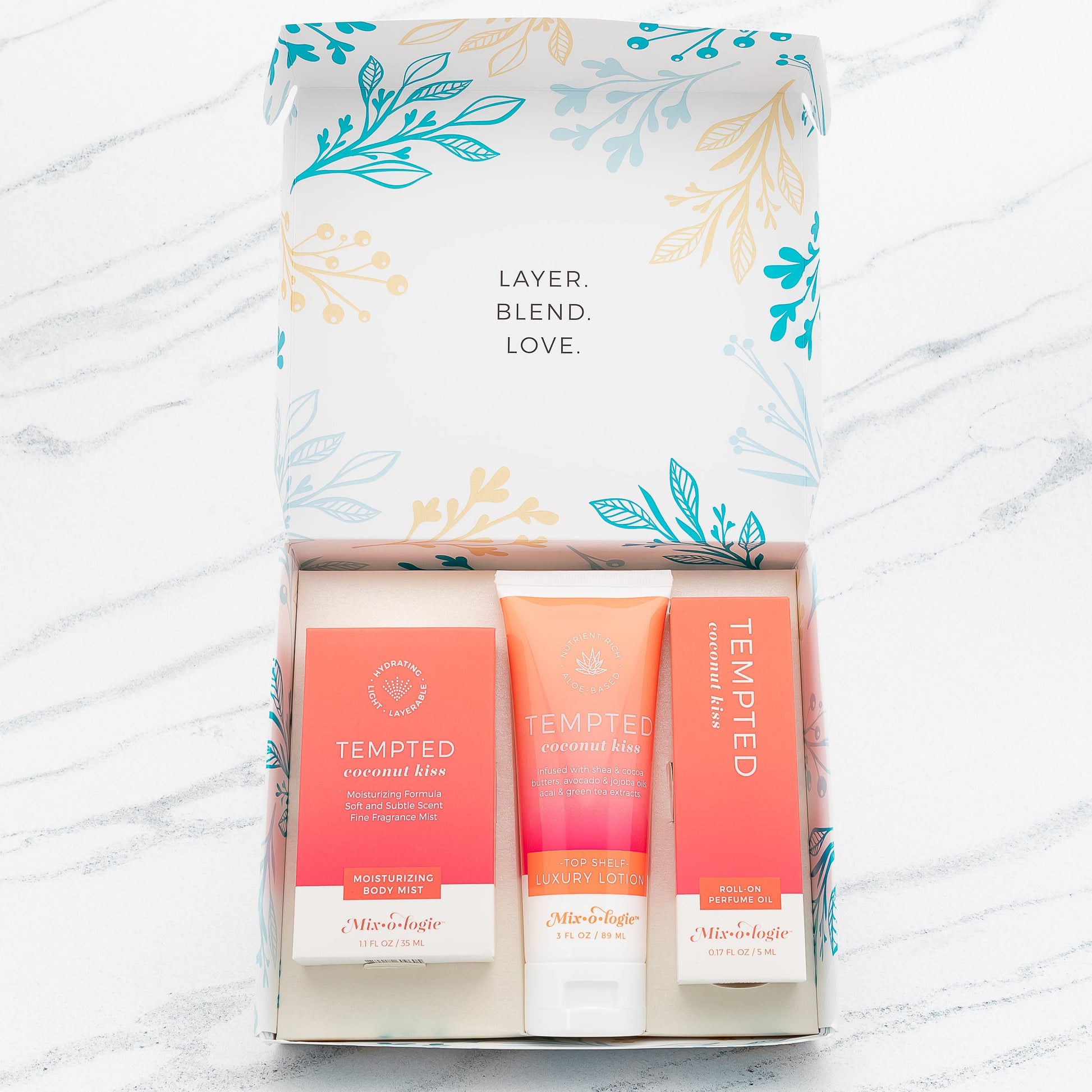 Tempted (Coconut Kiss) | Gift Set Trio Box Gift Set MIXOLOGIE