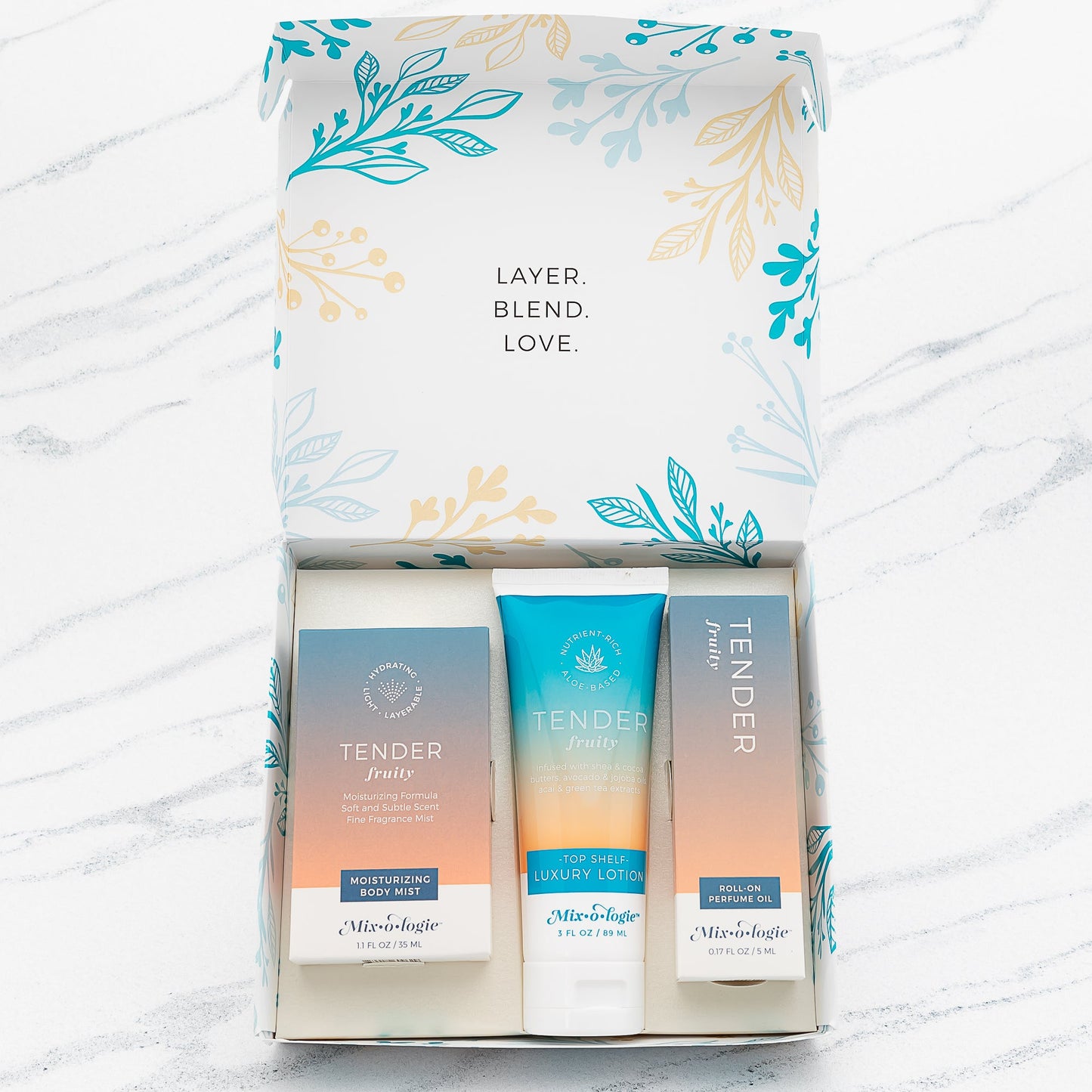 Tender (Fruity) | Gift Set Trio Box Gift Set MIXOLOGIE