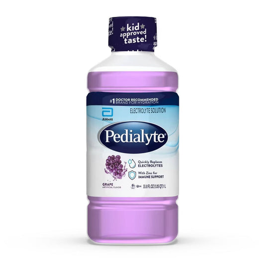 Oralyte Pediatric Electrolyte Solution, Grape Flavor, 33.8 fl oz (1 Liter) Sports & Energy Drinks Pasteur Pharmacy