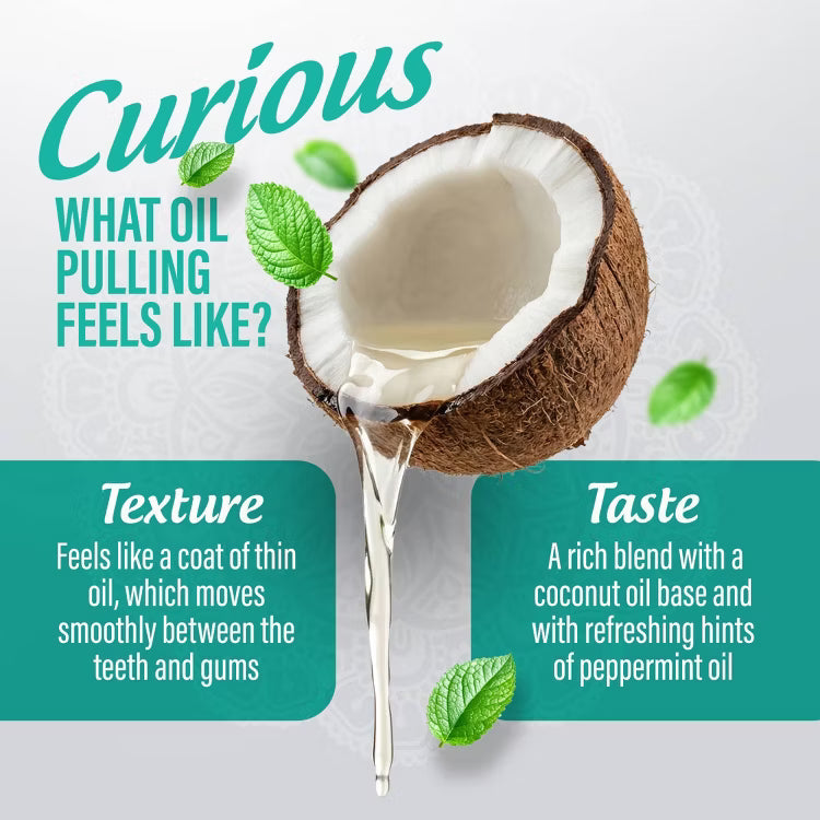 GuruNanda Oil Pulling Oral Rinse – Mint, 8 fl oz