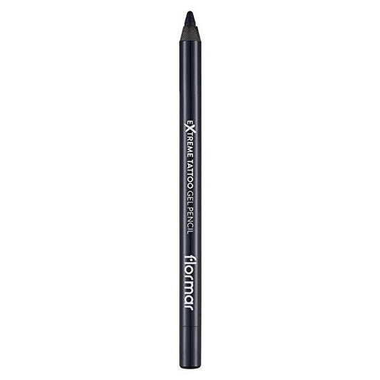 Flormar Extreme Tattoo Gel Eyeliner Pencil - Intense Color, Long Lasting, Waterproof, Smudge-Proof Eye Makeup