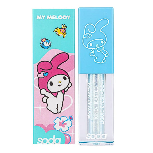 Soda Hello Kitty Liquid Eye Shadow - Shimmery, Lightweight Makeup for Easy Application