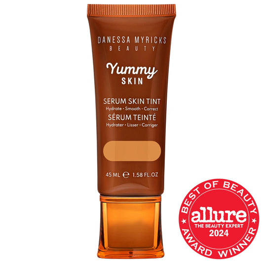 Yummy Skin Soothing Serum Skin Tint Foundation with Peptides + Ceramides - Hydrating Makeup for Natural Dewy Coverage