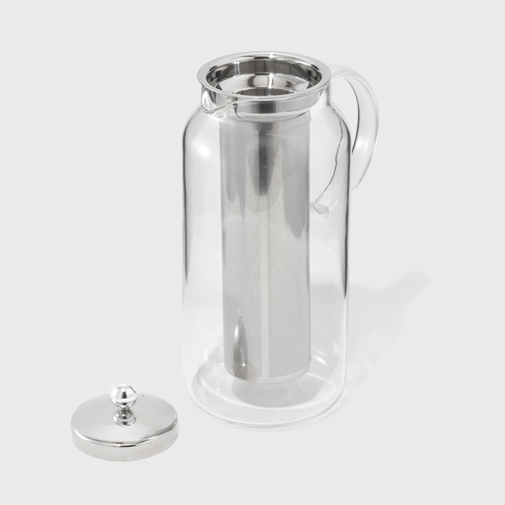 Tea & Water Glass Pitcher with Infuser Public Goods