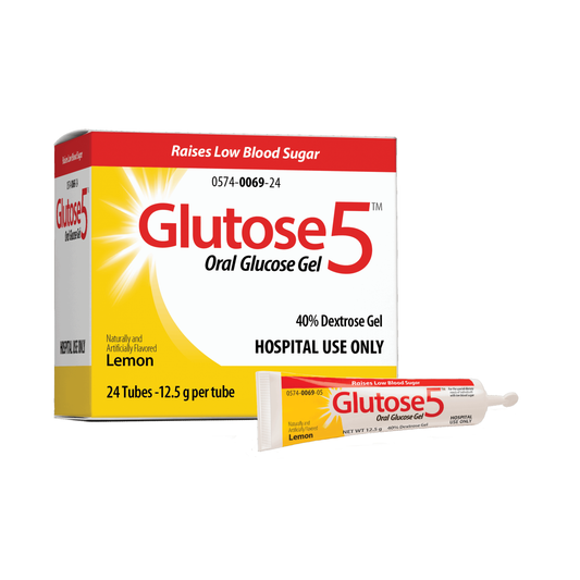 Glutose 5 Gl 40% 24X12.5 Gm Hosp Nutrition Gels & Chews Pasteur Pharmacy