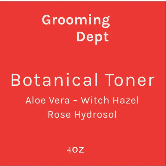 Grooming Dept Rose Hydrosol Botanical Toner 4 Oz Toner Pasteur Pharmacy