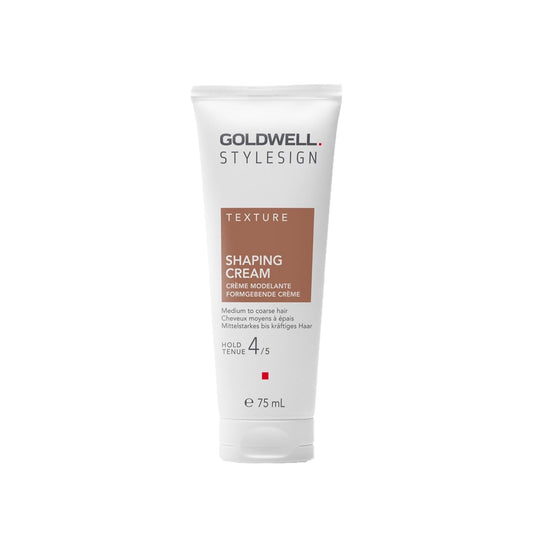 Crème de modelage texture Goldwell Stylesign - 75 ml - Définit et sculpte la texture des cheveux, apporte fixation et contrôle les frisottis - Crème coiffante professionnelle