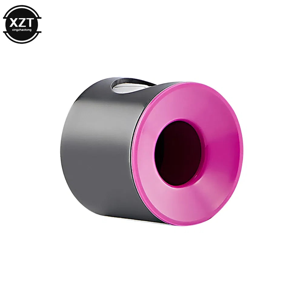 Color: Burgundy - New 1pc Electric Toothbrush Holder Wall-Mounted Dustproof Toothbrush Holder Perforated Bathroom Electric Toothbrush Brush Holder