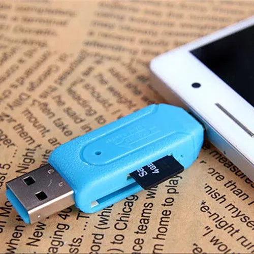 Color: PURPLE - Pen Drive 2 in 1 USB OTG Card Reader High Speed Flash Drive Real Capacity Memory Stick Suit For Phone ofertas con envio gratis