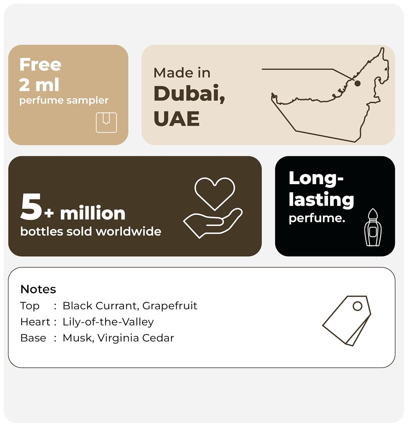 ARABIAN CREST DUBAI Heer Single ARABIAN CREST DUBAI™
