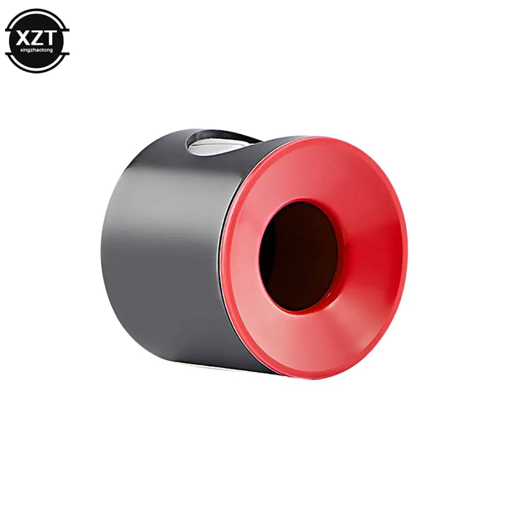 Color: Burgundy - New 1pc Electric Toothbrush Holder Wall-Mounted Dustproof Toothbrush Holder Perforated Bathroom Electric Toothbrush Brush Holder