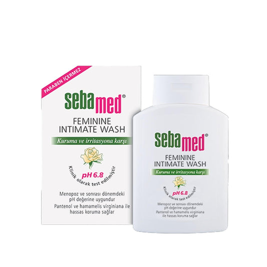 Sebamed Menopause Soin Lavant Intime pH 6,8 - Nettoyage doux au pH équilibré pour les zones intimes sensibles - 200 ml