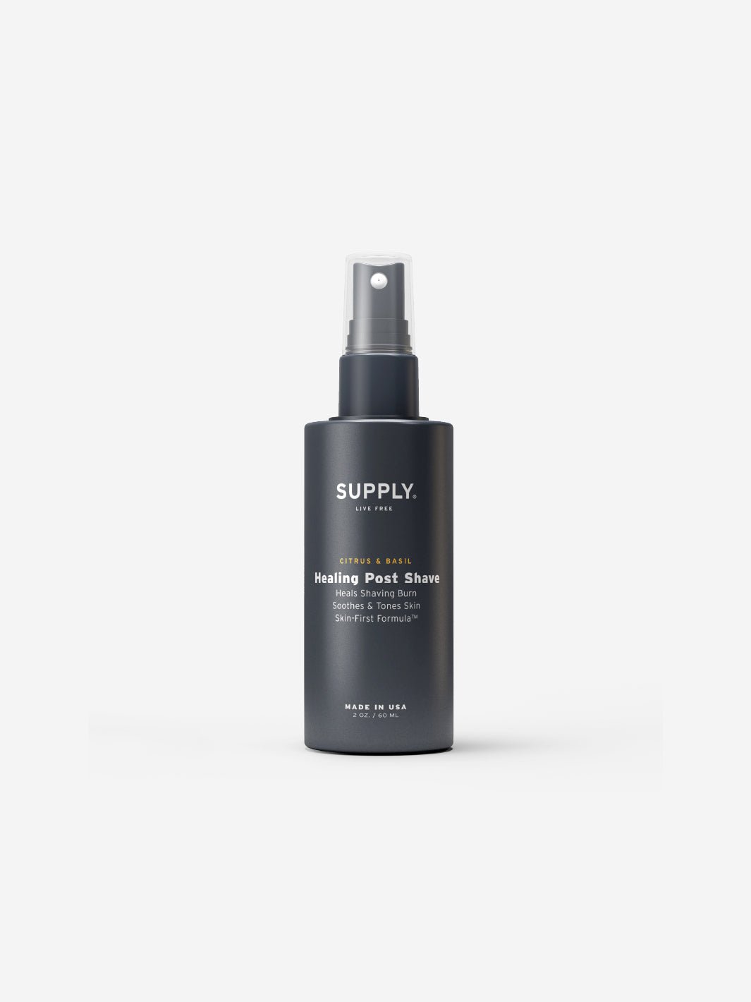 Healing Post Shave Shaving Supply Citrus & Basil