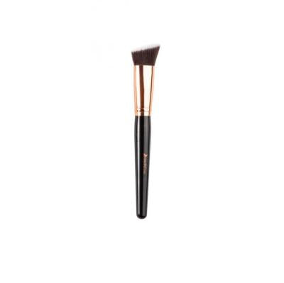 Pinceau de maquillage Kabuki biseauté Nascita pour une application précise - Poils de haute qualité pour fond de teint crème, liquide et poudre
