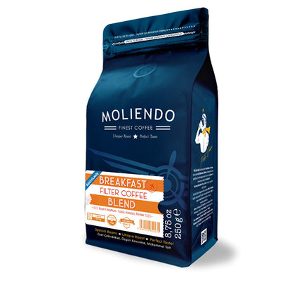 Café molido Moliendo Brasil Bossa Nova - 250g Arábica, café de especialidad