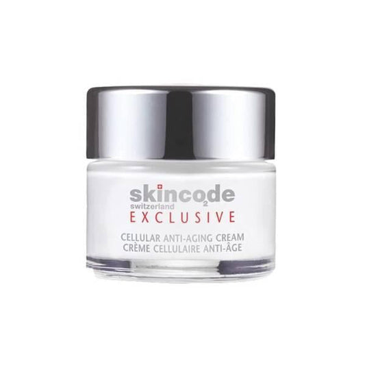 Crème anti-âge cellulaire Skincode - 50 ml Crème visage hydratante anti-rides pour peaux matures