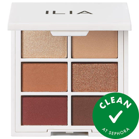 Paleta de sombras The Necessary: sin talco, vegana, libre de crueldad animal; tonos neutros pigmentados y de larga duración para unos looks de ojos impactantes