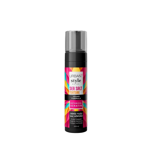 Espuma de peinado URBAN Care Style Guide de sal marina - 200 ml, potenciador de ondas naturales y textura