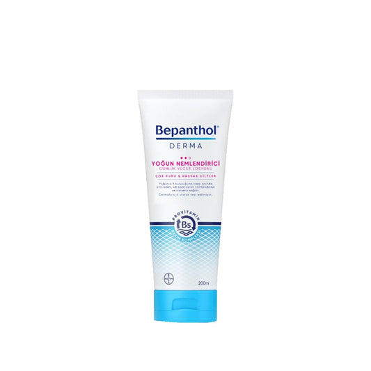 Loción Corporal Hidratante Intensa Bepanthol Derma 200 ml - Alivio para piel seca