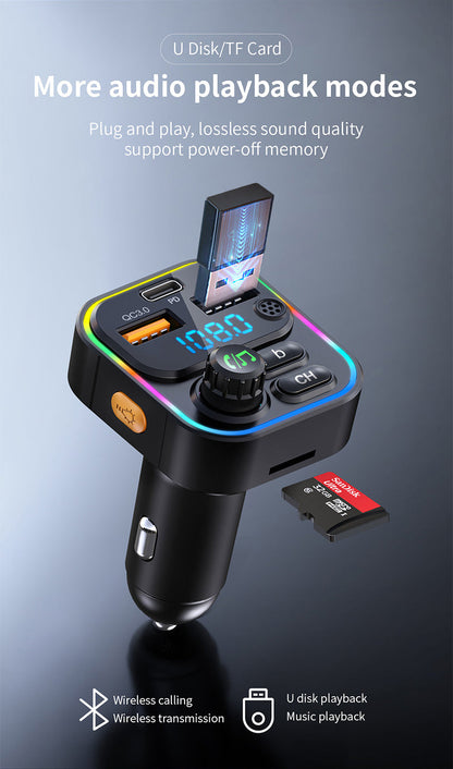 Car Charger & FM Transmitter – 2-in-1 Car Accessory