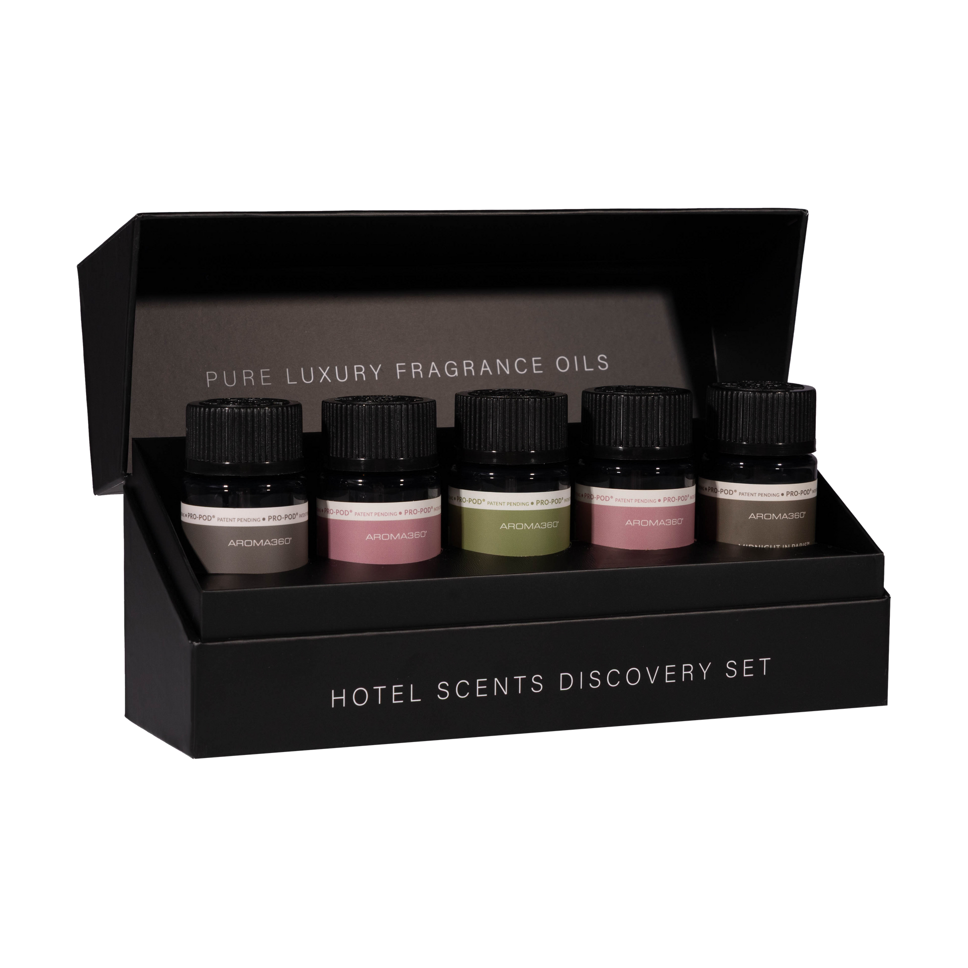 Aroma360 Hotel Scents Pro-Pod™ Discovery Set Scent Oil Discovery Set Aroma360