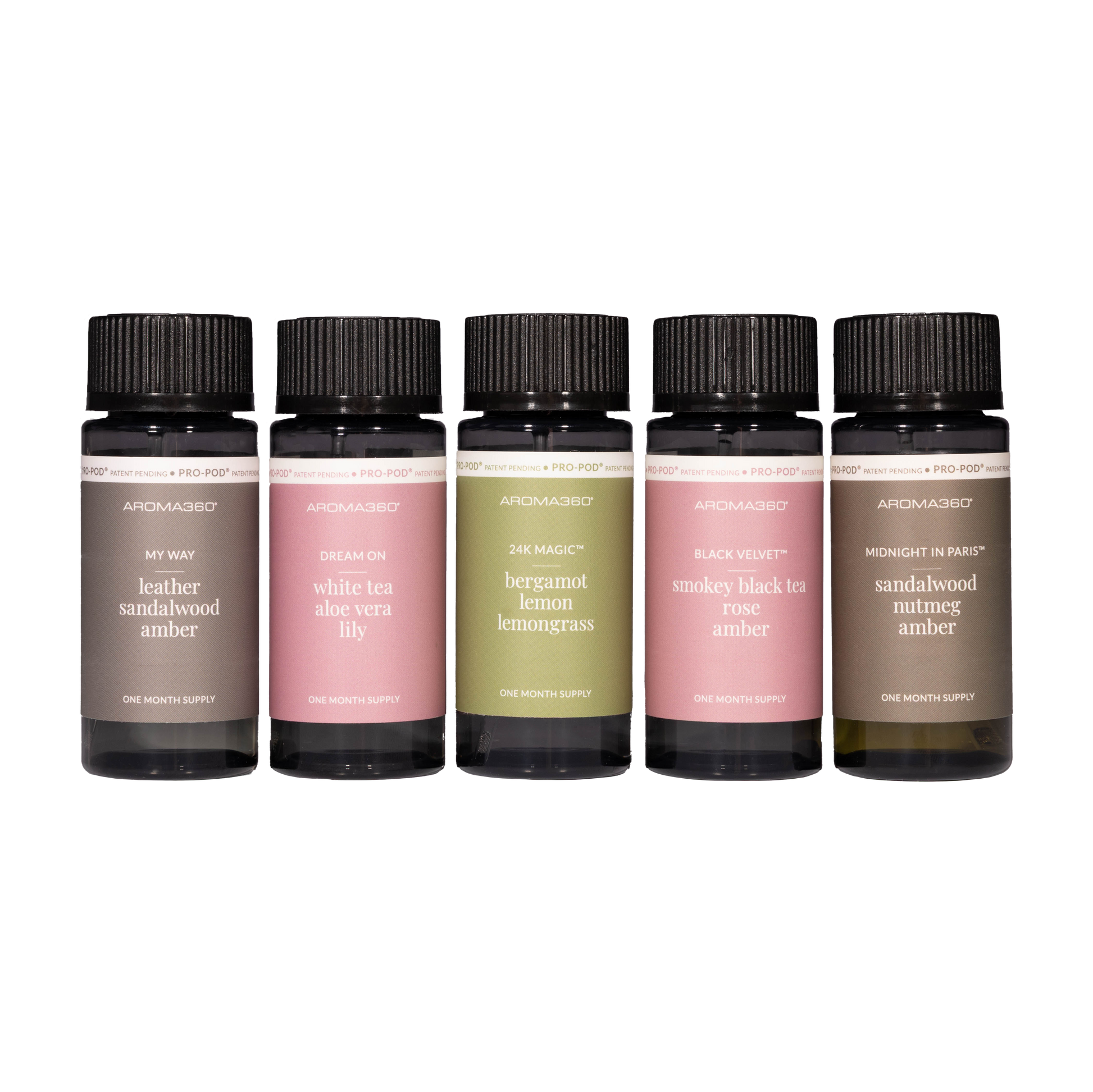 Aroma360 Hotel Scents Pro-Pod™ Discovery Set Scent Oil Discovery Set Aroma360