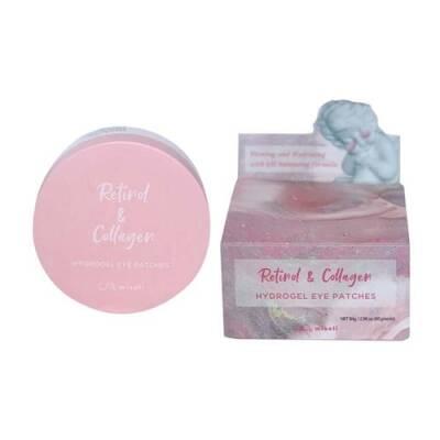 Parches de colágeno y retinol para ojos de Misoli - Tratamiento antienvejecimiento para el contorno de ojos con colágeno hidratante - Cuidado de la piel para pieles maduras