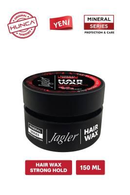 Cire coiffante Jagler Extra Strong Hold - 150 ml, cire sans alcool pour une fixation longue durée et une nutrition des cheveux