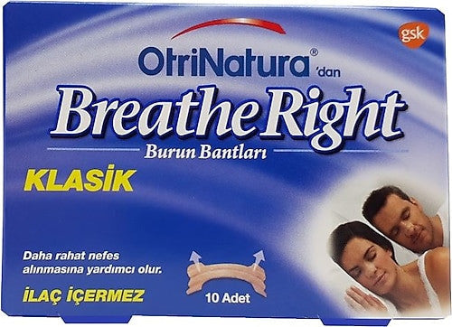 Breathe Right Classic Nasal Strips for Improved Breathing