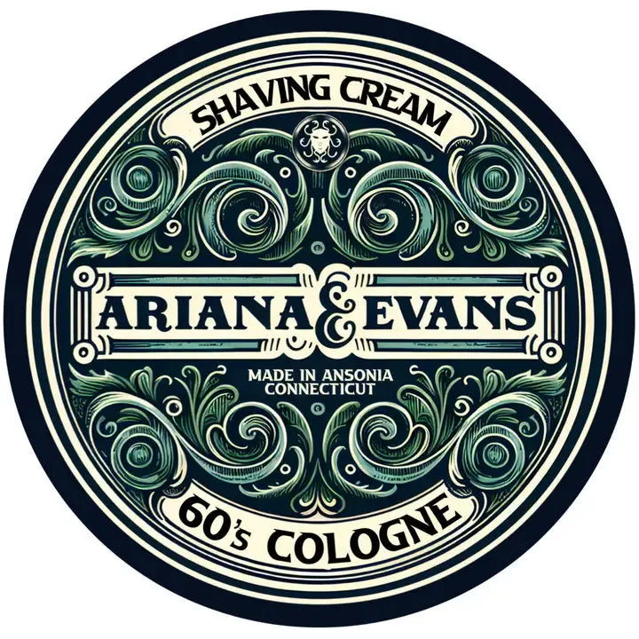 Ariana & Evans 60's Cologne Shaving Collection Shaving Set Pasteur Pharmacy Shaving Soap 5.3 oz