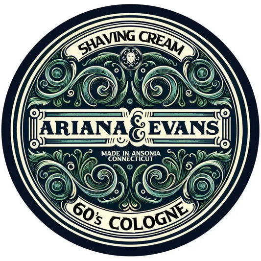 Ariana & Evans 60's Cologne Shaving Collection Shaving Set Pasteur Pharmacy Shaving Soap 5.3 oz