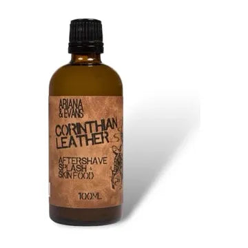 Ariana & Evans Corinthian Leather Shaving Collection Shaving Set Pasteur Pharmacy Aftershave Splash 3.4 oz
