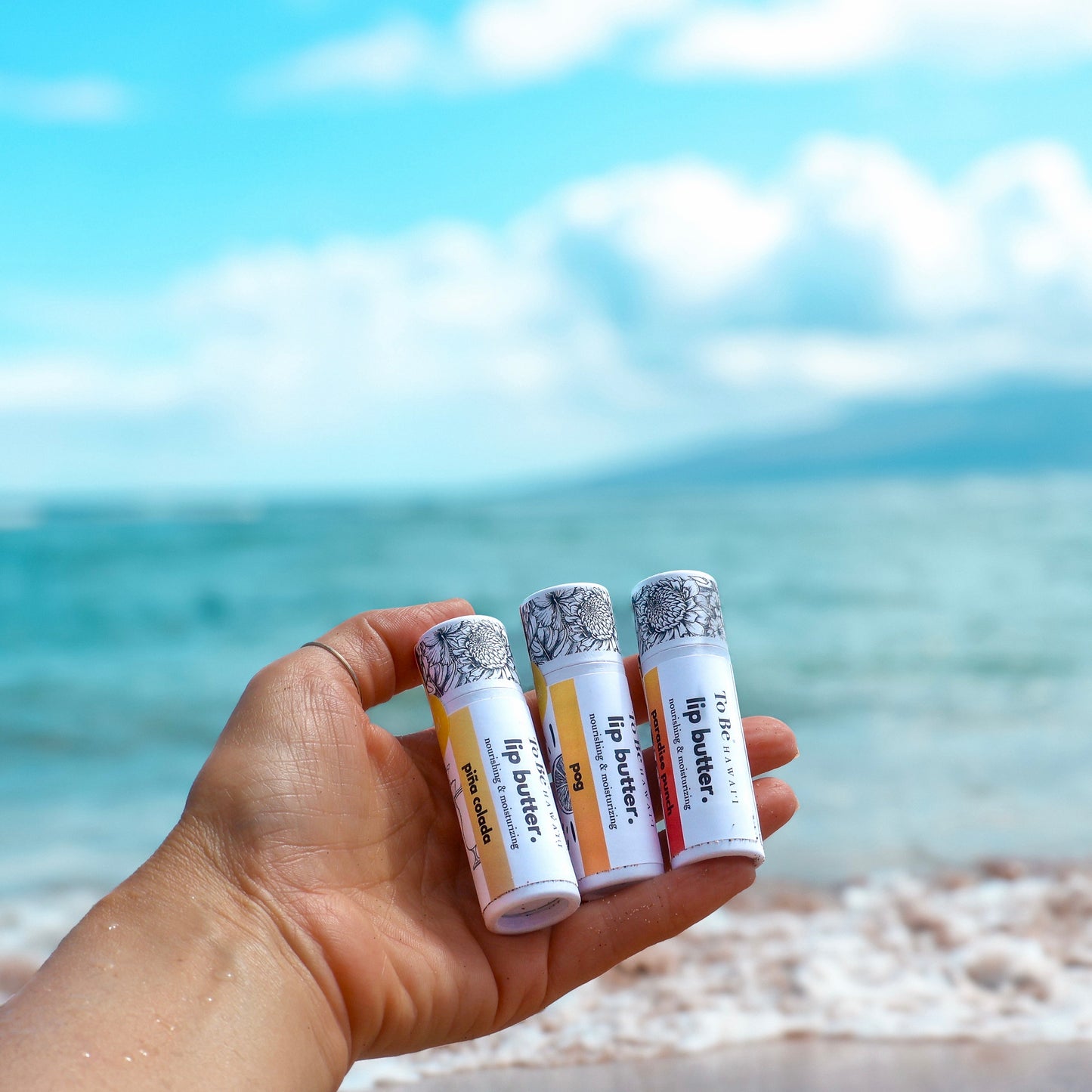 To Be Hawai'i Island Sips Lip Butter Gift Set Skin Care To Be Hawai'i