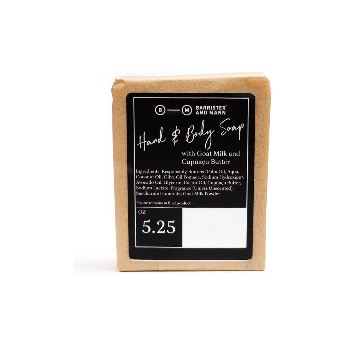 Barrister & Mann Hand & Body Soap Collection Hand & Body Soap Pasteur Pharmacy The Full Measure of Man