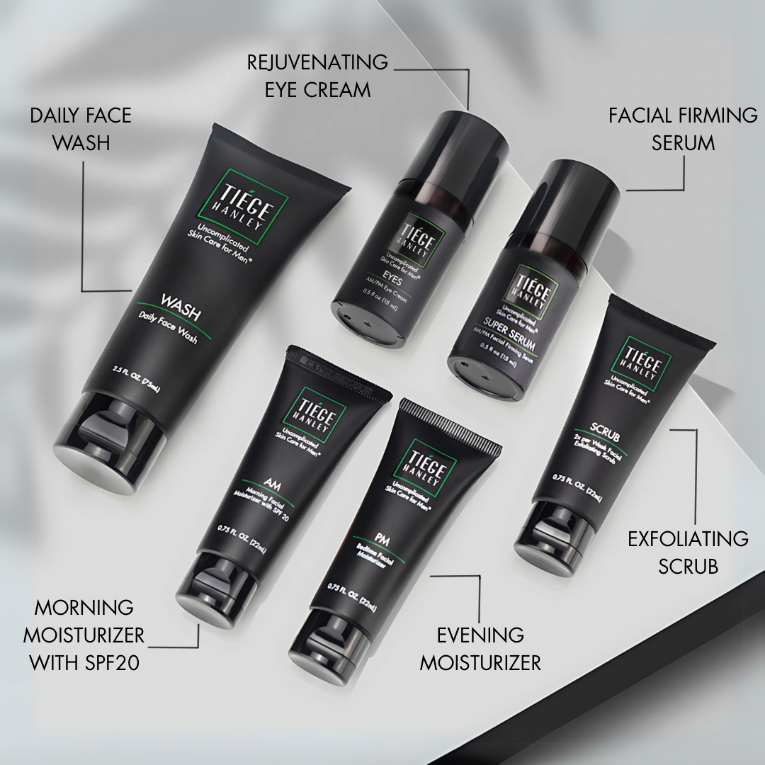 The Anti-Aging Routine for Men System Tiege Hanley