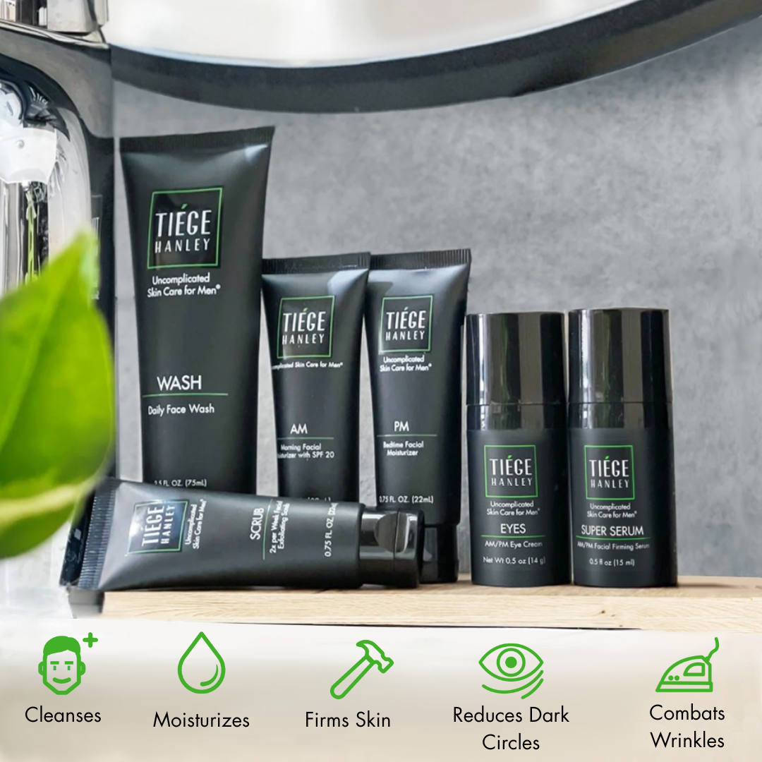 The Anti-Aging Routine for Men System Tiege Hanley
