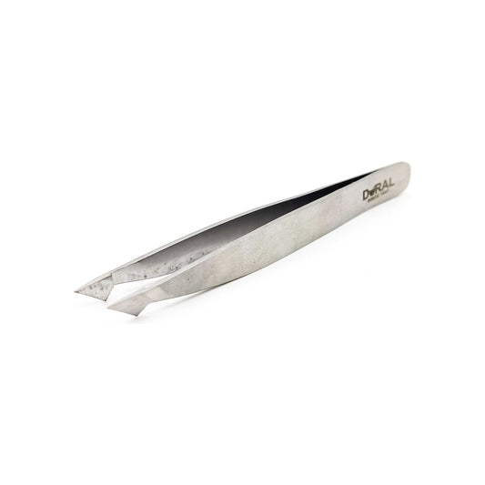 Dural Slant Tweezer Classic Silver Tweezer Pasteur Pharmacy