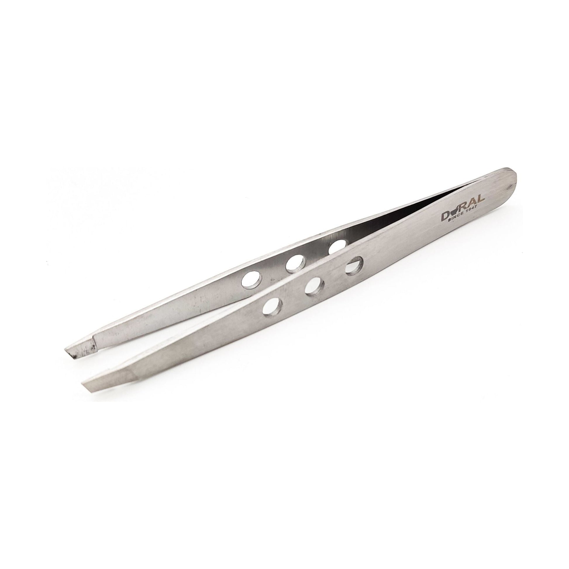 Dural Slant Tweezer Classic Teardrops Silver Tweezers Pasteur Pharmacy