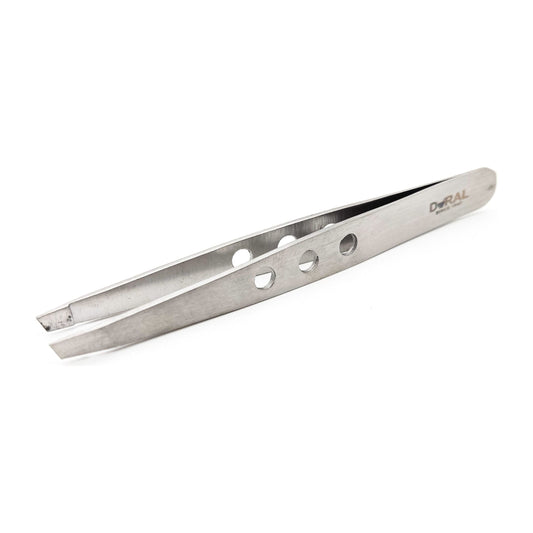Dural Slant Tweezer Classic Teardrops Silver Tweezers Pasteur Pharmacy