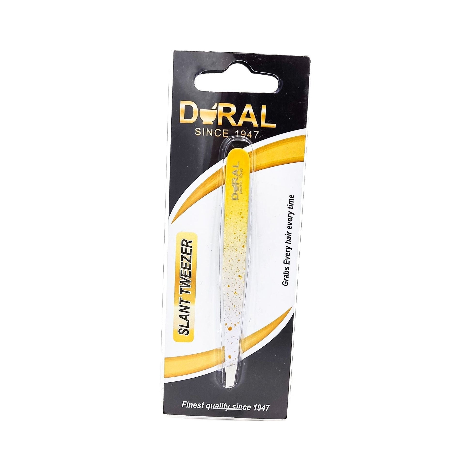 Dural Slant Tweezer Yellow Special Edition Tweezers Pasteur Pharmacy