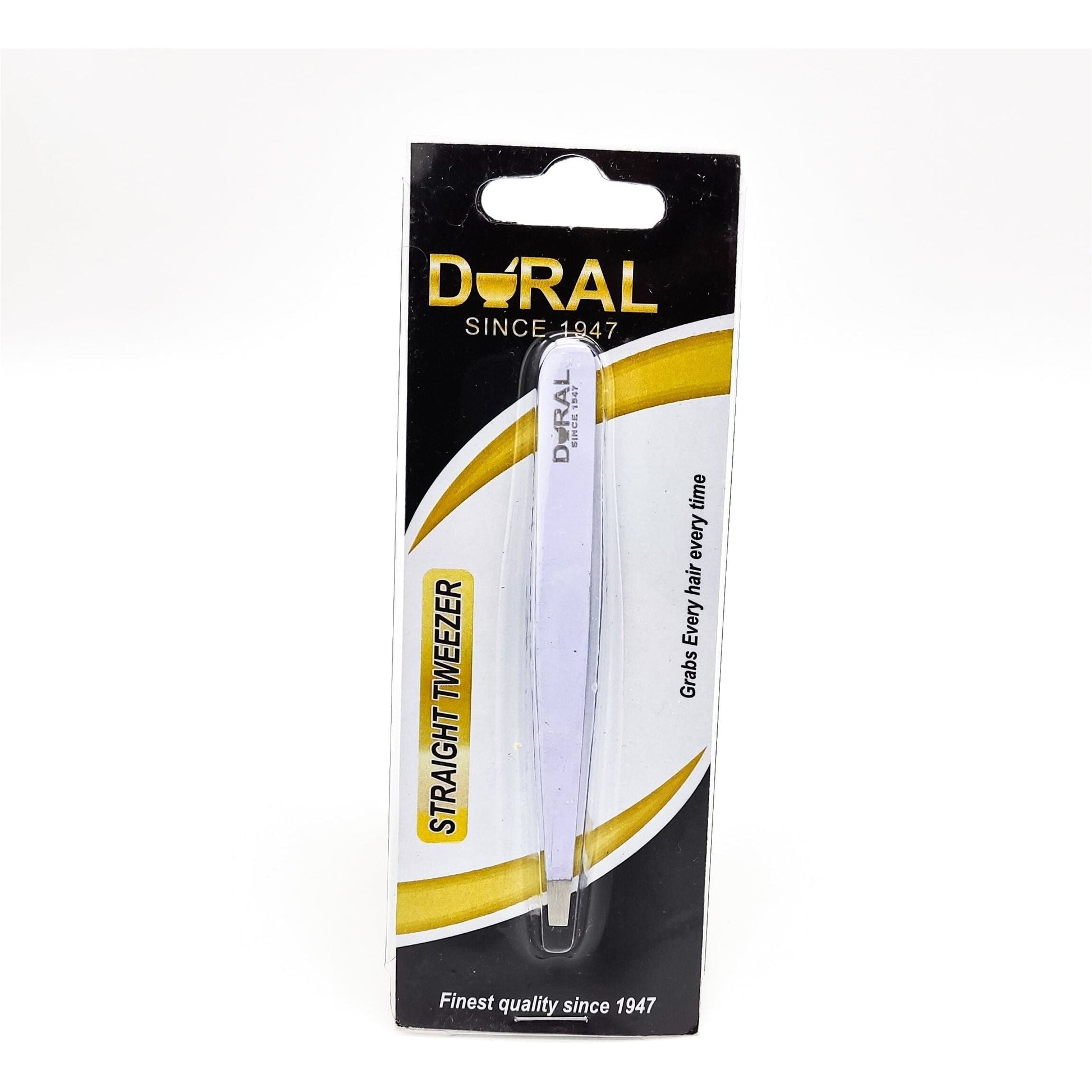 Dural Straight Tweezer White Tweezers Pasteur Pharmacy