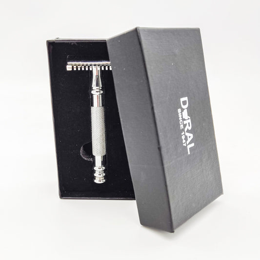 Dural Stounton Open Comb Double Edge Safety Razor + Pouch Safety Razor Pasteur Pharmacy