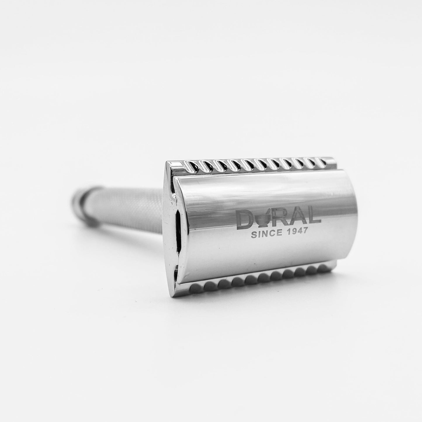 Dural Eyan Chrome Double Edge Safety Razor + Pouch Safety Razor Pasteur Pharmacy