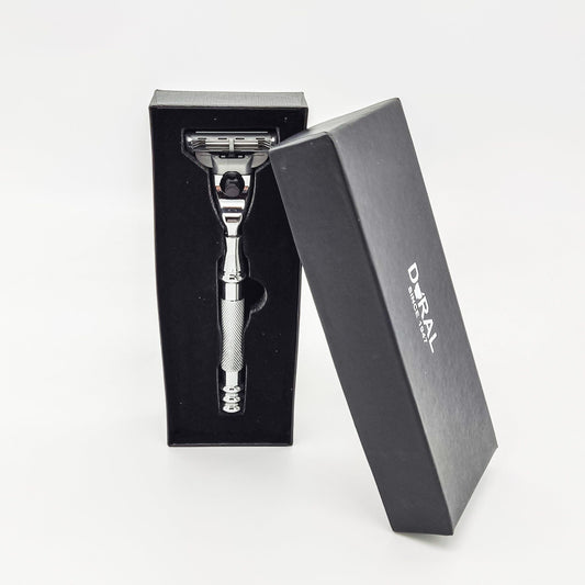 Dural Groose Mach 3 Compatible + Pouch Razor Pasteur Pharmacy