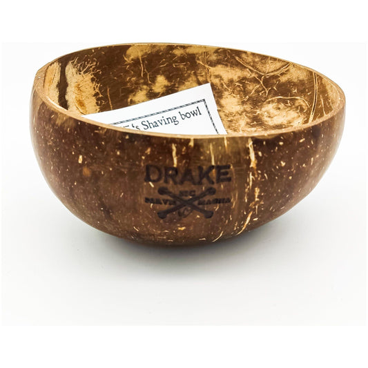 Darwin Shaving Coconut Lathering Bowl + Pouch Shaving Bowl Pasteur Pharmacy