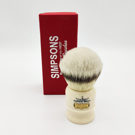 Simpsons Chubby 2 Synthetic Badger Hair Shaving Brush Shaving Brush Pasteur Pharmacy