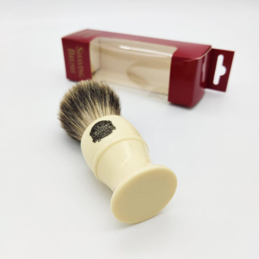 Vulfix 850 Pure Badger Ivory Handle Shaving Brush Shaving Brush Pasteur Pharmacy