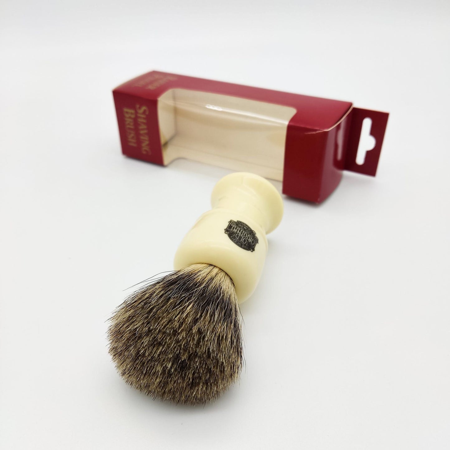 Vulfix 850 Pure Badger Ivory Handle Shaving Brush Shaving Brush Pasteur Pharmacy
